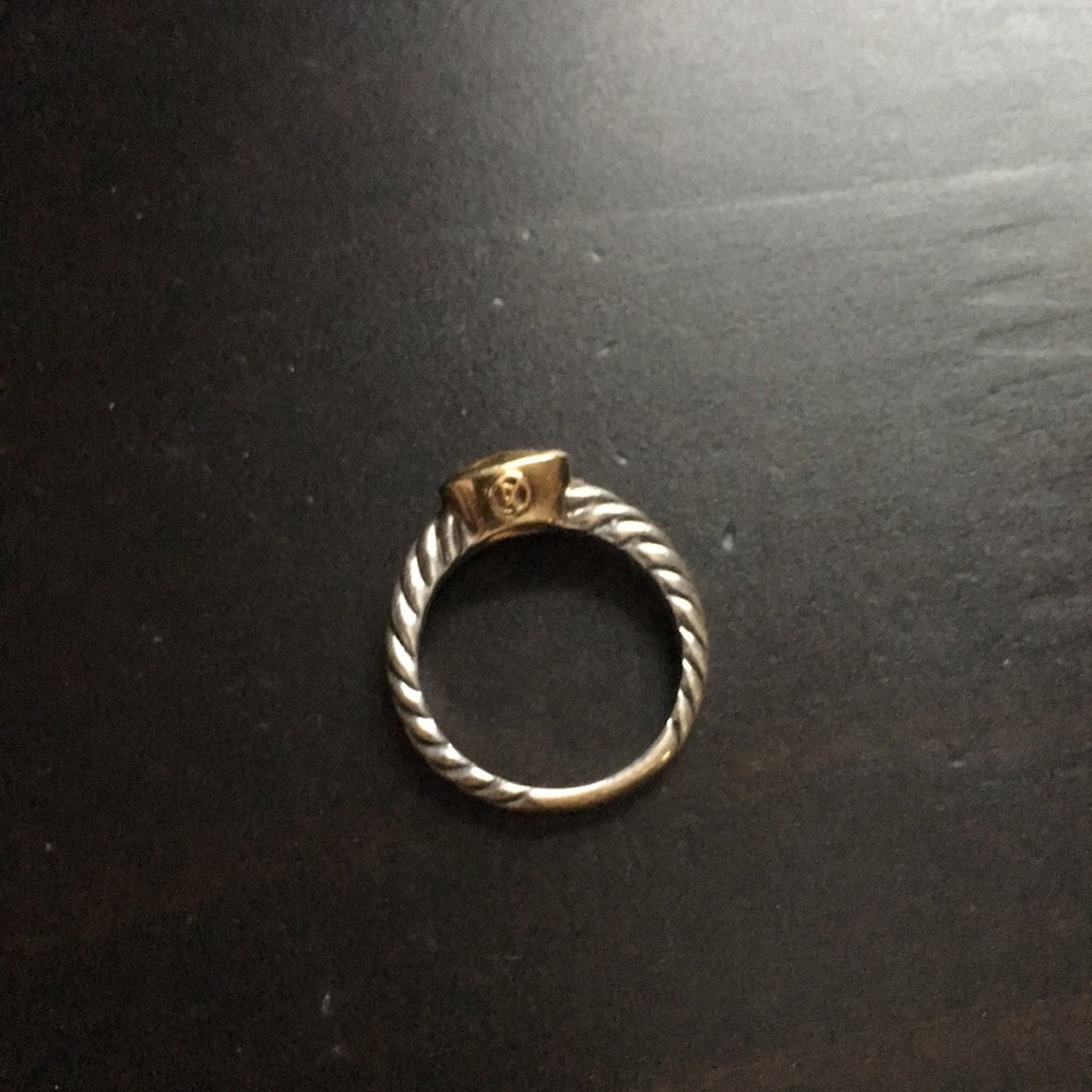 David Yurman Citrine Ring Size 7